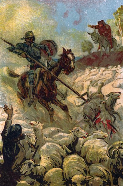Ilustración para Don Quijote de Unbekannt Unbekannt